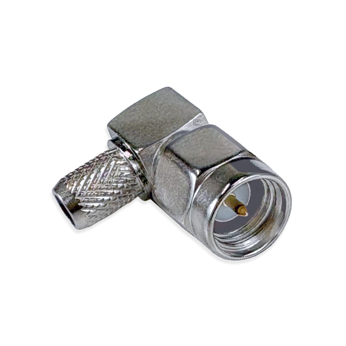Разъём SMA-male/RG-58 (угловой)