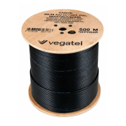 Кабель коаксиальный VEGATEL RG-58 A/U (ГОСТ, PVC, черный) бухта 500м