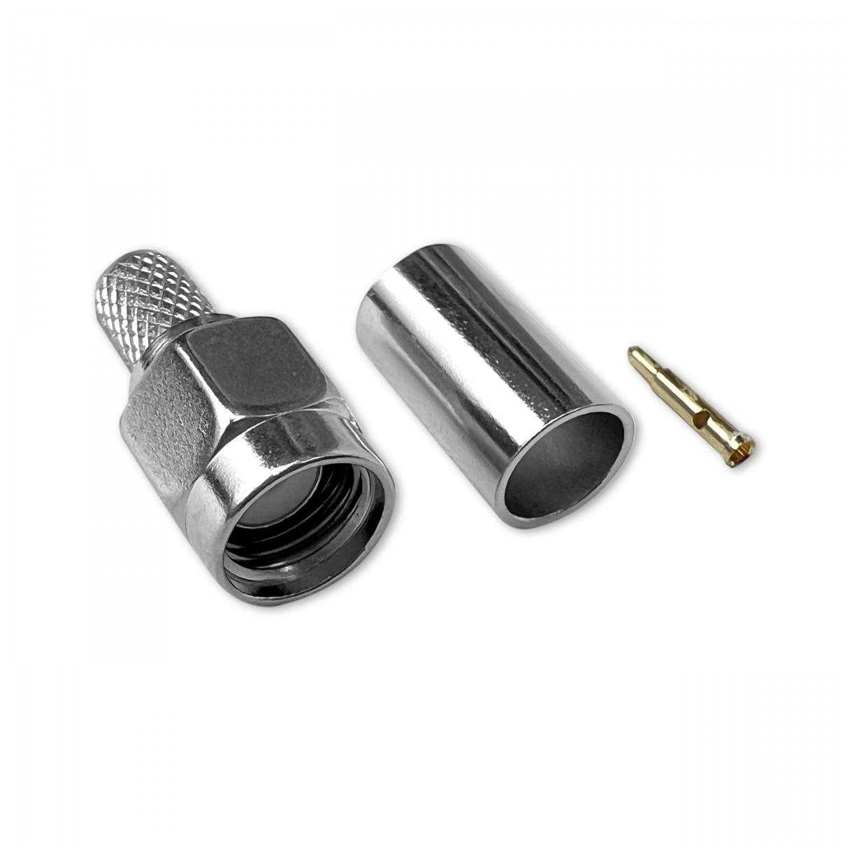 Кабельная сборка VEGATEL RG-58 A/U Cu (ГОСТ, PE, черный) (SMA-male - SMA-female)
