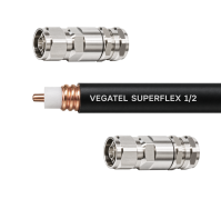 Кабельная сборка VEGATEL SuperFlex-1/2 (ГОСТ) (N-male - N-male) 3м