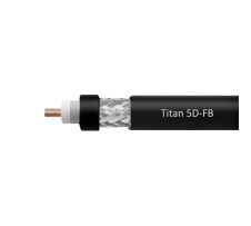 Кабельная сборка 5D/FB (Titan, черный) (N-female - SMA-male) 3 м