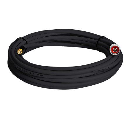 Кабельная сборка 5D/FB (Titan, черный) (N-male - SMA-male) 1 м