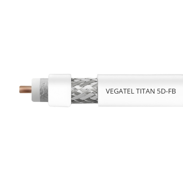 Кабельная сборка 5D/FB (Titan, белый) (N-female - SMA-male)