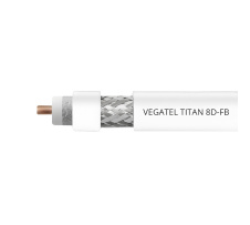 Кабельная сборка 8D/FB (Titan, белый) (N-male - N-male) 5 м